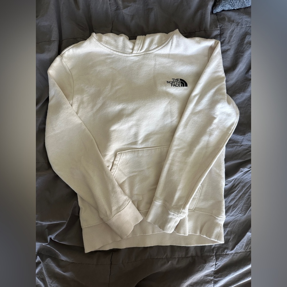 The North Face Boys Large Cream Hoodie